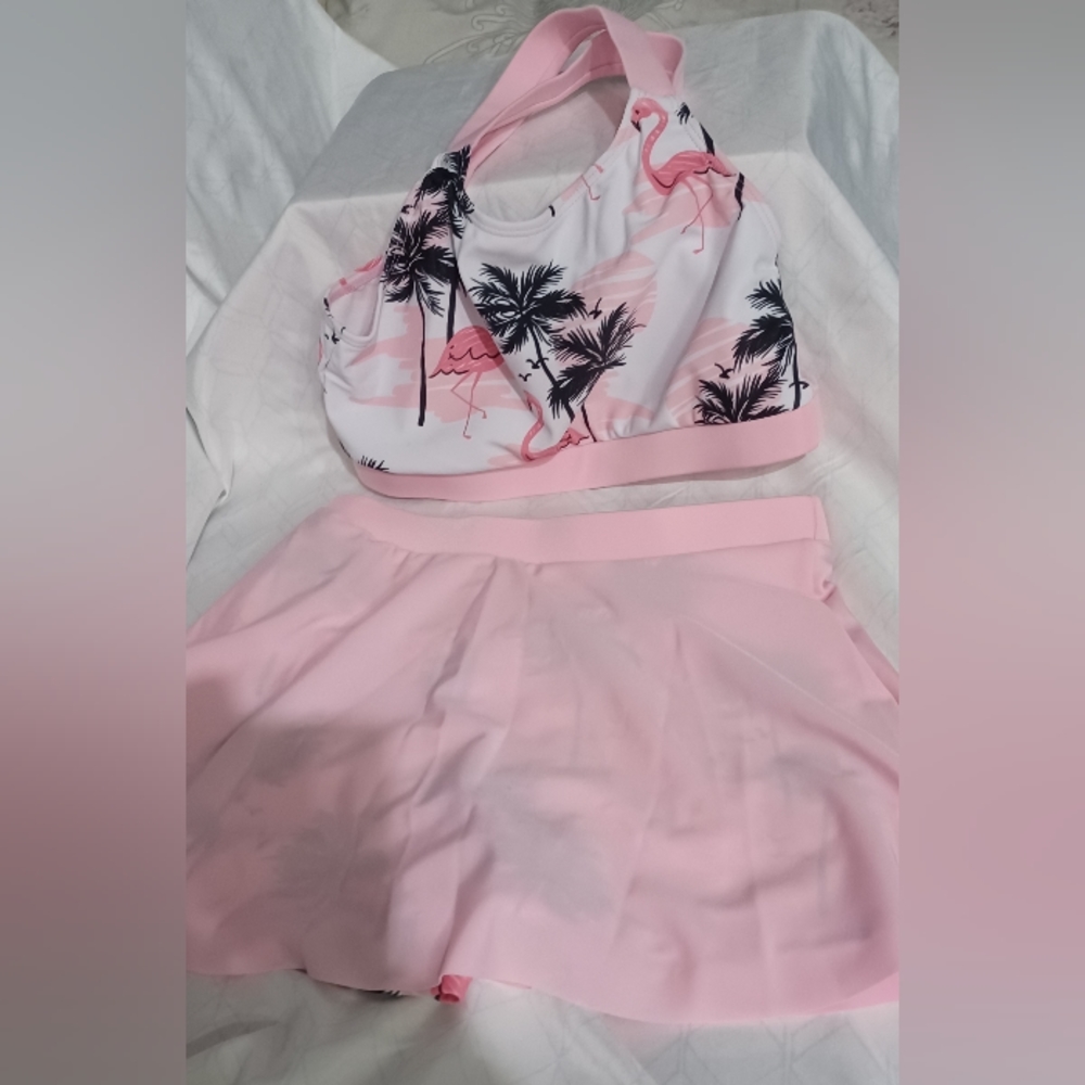 Girls 2pcs Swimwear